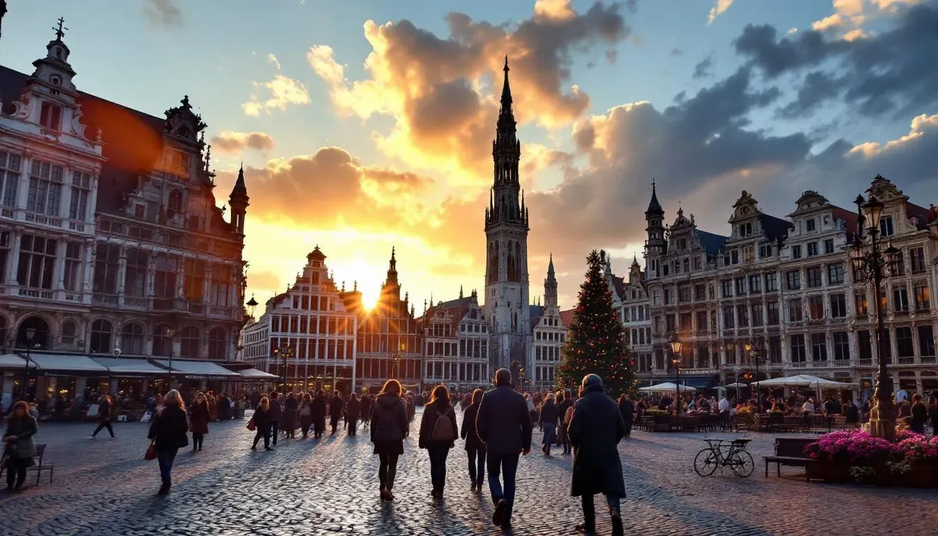 iconic landmark Brussels - filming location in Belgium