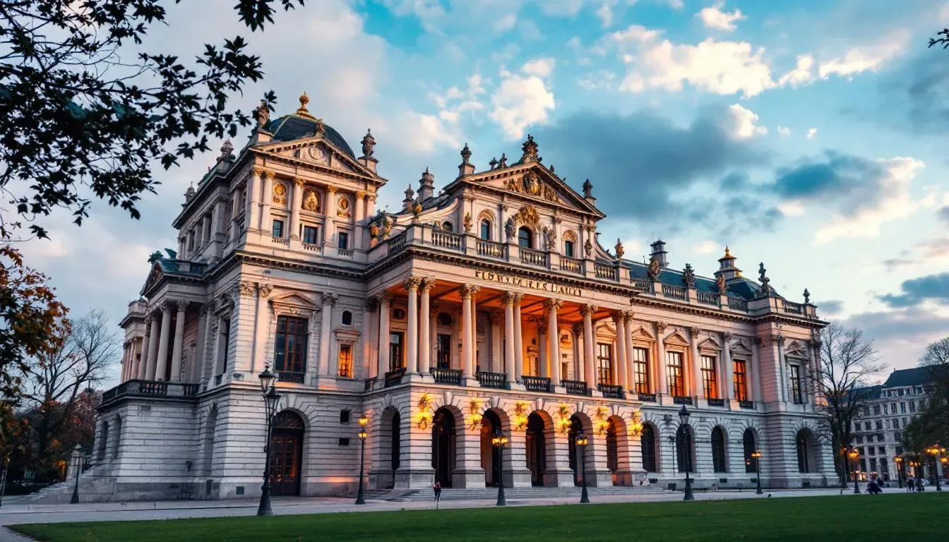 Historic district Brussels - filming location in Belgium
