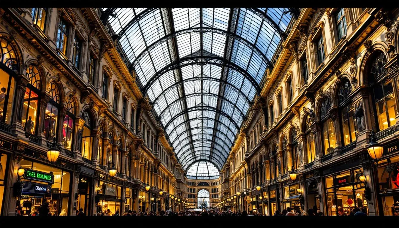 Galeries Royales - filming location in Belgium