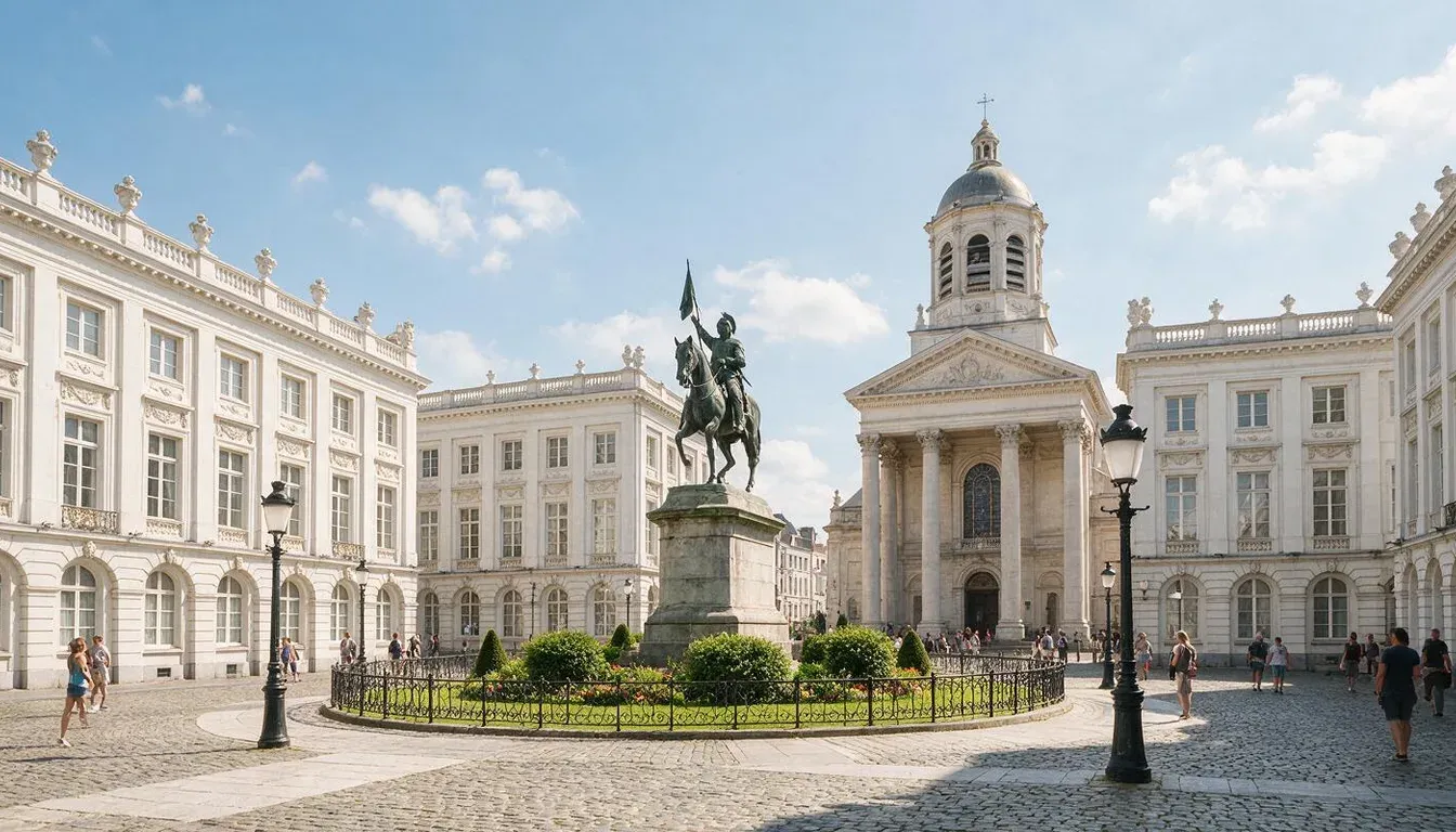 Brussels Grand-Place - filming location in Belgium