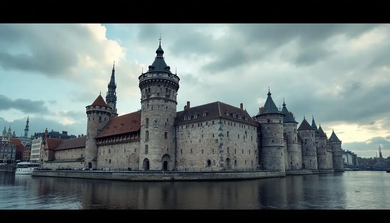 Het Steen - filming location in Belgium