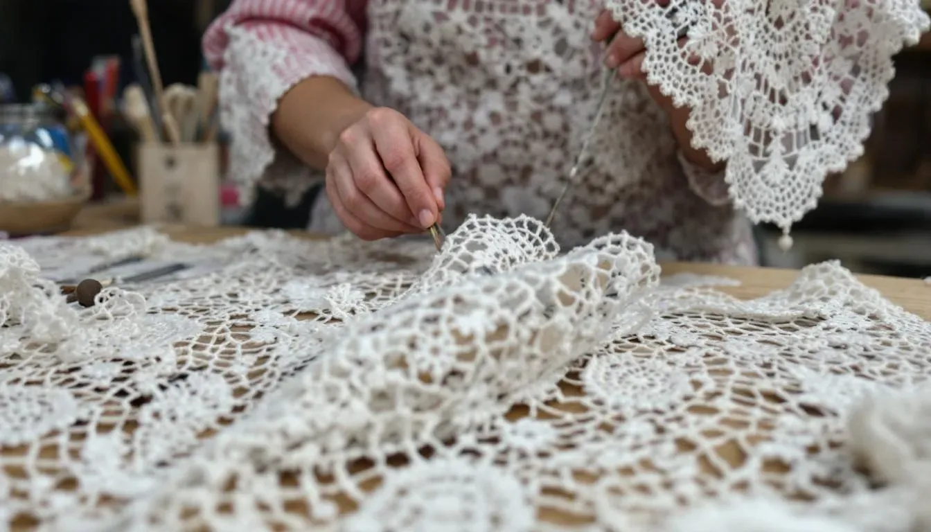 Bruges Lace Shop - filming location in Belgium