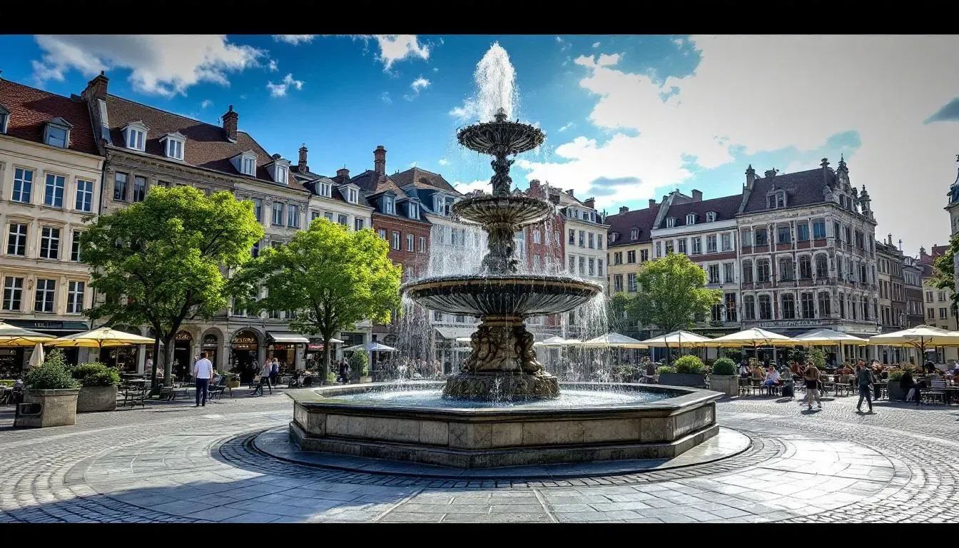 Liege Old Town - filming location in Belgium