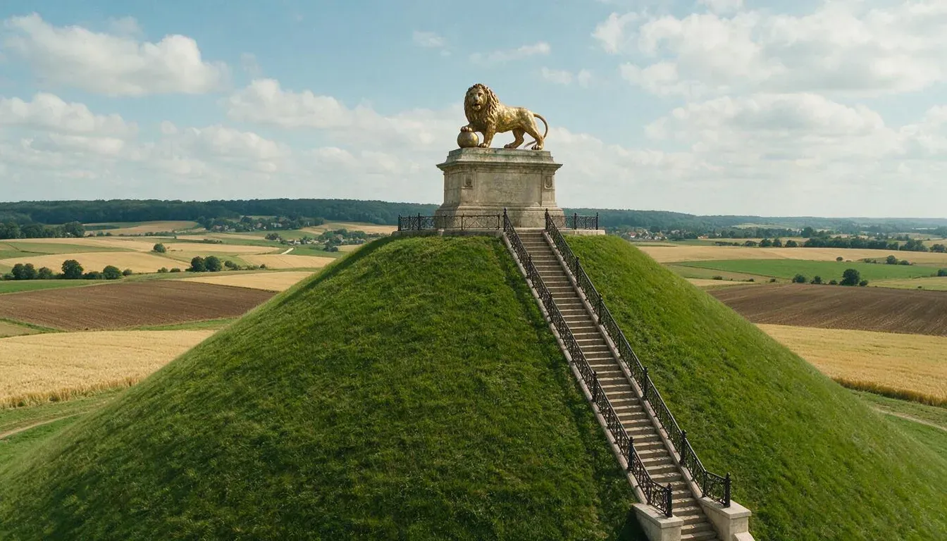 Waterloo Battlefield - filming location in Belgium