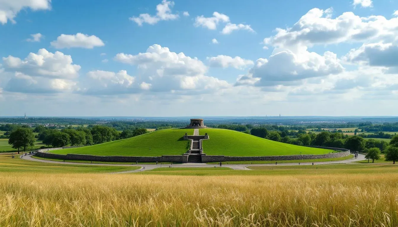 Waterloo Battlefield - filming location in Belgium