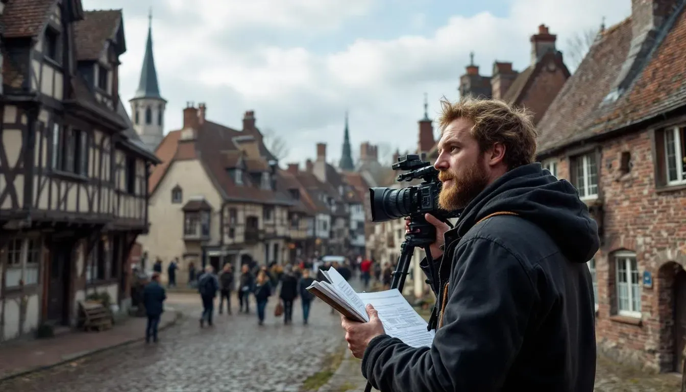 Champagne Vineyards Epernay - filming location in Belgium